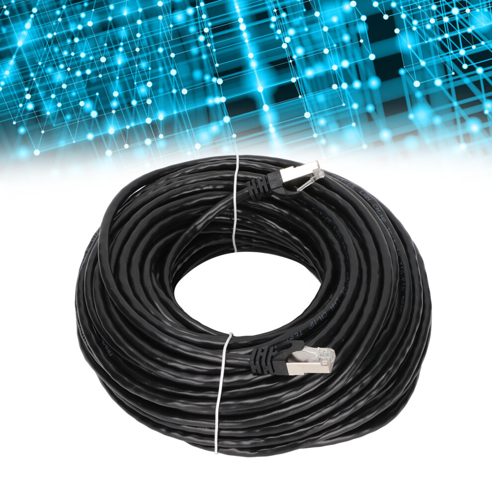 30M Cat 6 Ethernet Cable 10Gbps High Speed Emi Protection Low Return Loss Rj45 4921375076963