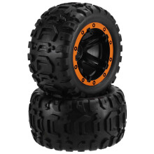 2PCS for HBX 16889A 16889 16890 16890A SG1601 SG1602 RC Car Spare Parts Wheel Complete Tires M16038