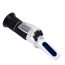Refractometer Portable Handheld 050% ATC Sugar Concentration Meter For Honey Fruit Juice With Box