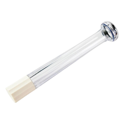 Cocktail Muddler with Serrated Crushing Base, 9.45 Inch Ergonomic Long Handle Ice Crusher