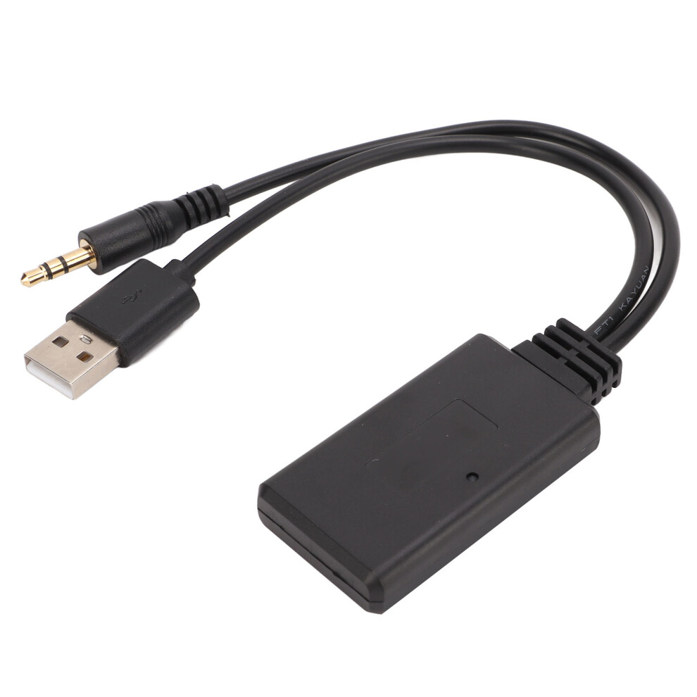 Universal Bluetooth 5.0 Car Stereo Adapter Usb Aux Cable For Auto Audio 8781375078734