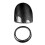 Auto-Turboring-Aufkleber, Echte Hartcarbon-Abdeckung für Abarth 595 2012-2023 5