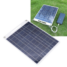 Panel solar flexible de 13 W, 5 V, 305x250 mm, doble USB