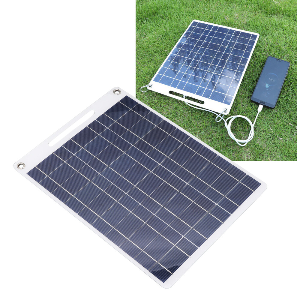 13W 5V Flexible Solar Panel Charger, Dual Usb, Lightweight 3551375079490