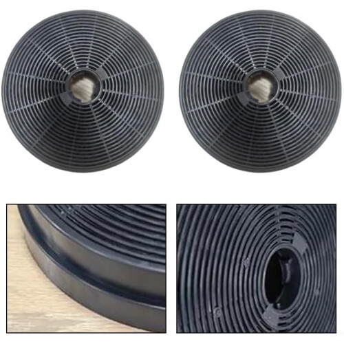 Double Charcoal Filter Package 2Count For Range Hood Replacement Odor Control Fits Most Hood Models 2