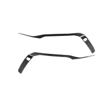Carbon Fiber for 911 992 2019-2024 Front Bumper Grille Cover Trim Sticker Accessories