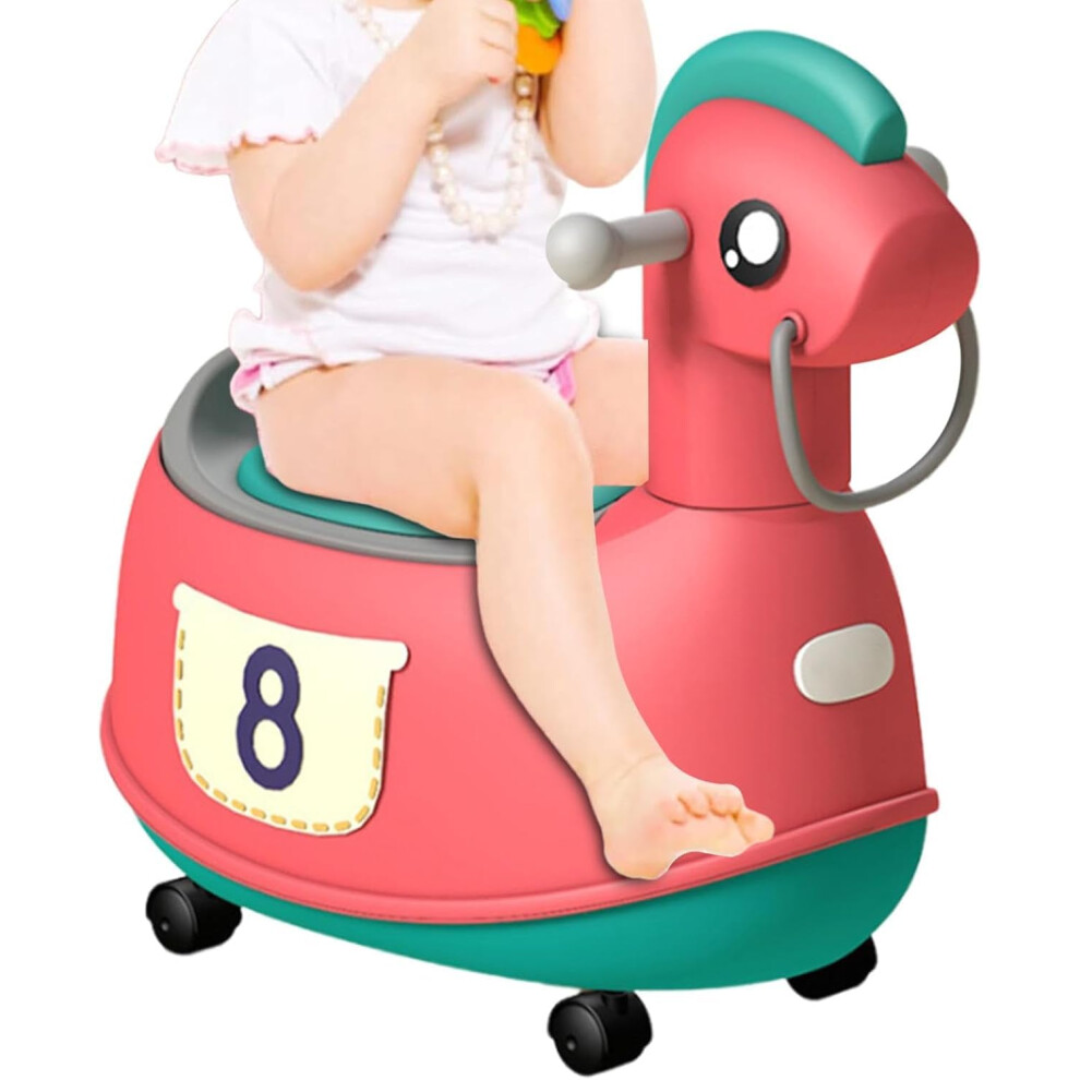 Toddler Potty Portable Toilet Seat NonSlip Potty Chair Toddler Potty Training Seat For Boys And Girls Red