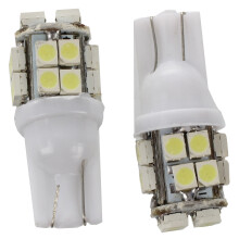 1 Pair T10 20 SMD LED Bulb Light Car Light 12V White 501