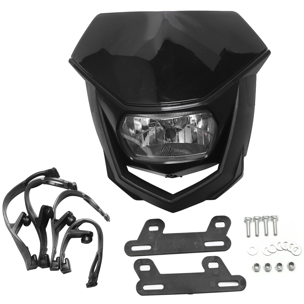 12V Universal Motorcycle Dirt Bike Halo Head Lamp Dirt Bike Head Enduro For Crf Xr Wrf Yzf Drz Klx Ym-004 Light 6033063970311