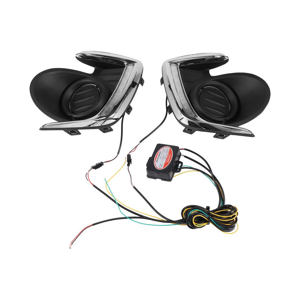Led Drl Day Daytime Running S Front Fog Lamp For Attrage Mirage G4 2012-2015 Light 6032740238232