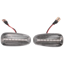 2Pcs Car Side Light LED Turn Signal Indicator Lamp for Zafira a 99-05 Astra G 98-09 White