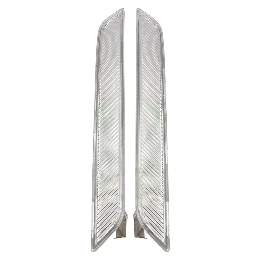 2Pcs Euro Clear Lens Front Bumper Side Reflector Lamps For E71 X6 E70 X5m 2008-2014 Replace Sidemarker Lamps 6033087224278