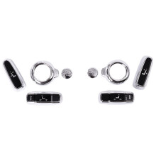 Car  Side Adjustment Button Cover Trim Parts for  5 RRS Evoque  Velar  Sport
