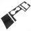 Car Console Gear Shift Box Panel Frame Cover Trim Water Cup Stick Trim for  K5 2020- 1