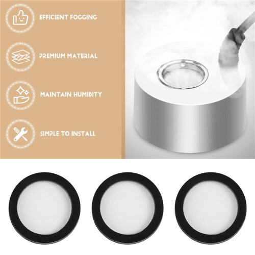 7Pcs Mist Maker Maintenance Kit, Ceramic Disk Ceramic Disk Key Replacement Parts Kits for Fog Machine 2