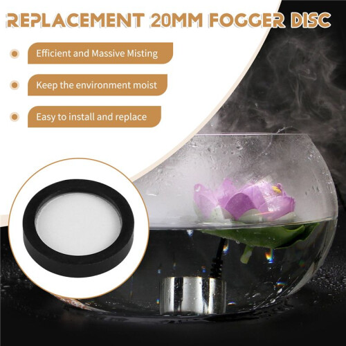 7Pcs Mist Maker Maintenance Kit, Ceramic Disk Ceramic Disk Key Replacement Parts Kits for Fog Machine 1