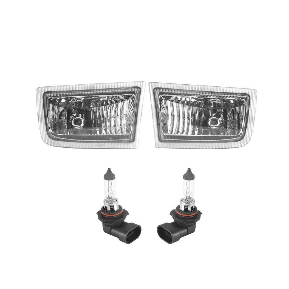 Car Front Left Right Bumper Fog Lights Assembly Foglight With Bulb For Land Prado 90 Fj90 3400 96-03 6031716007209