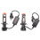 H4 LED  Projector 3D Lens 90W 25000LM Motorcycle Headlight Automobile Bulb Conversion Kit Hi/Lo 1