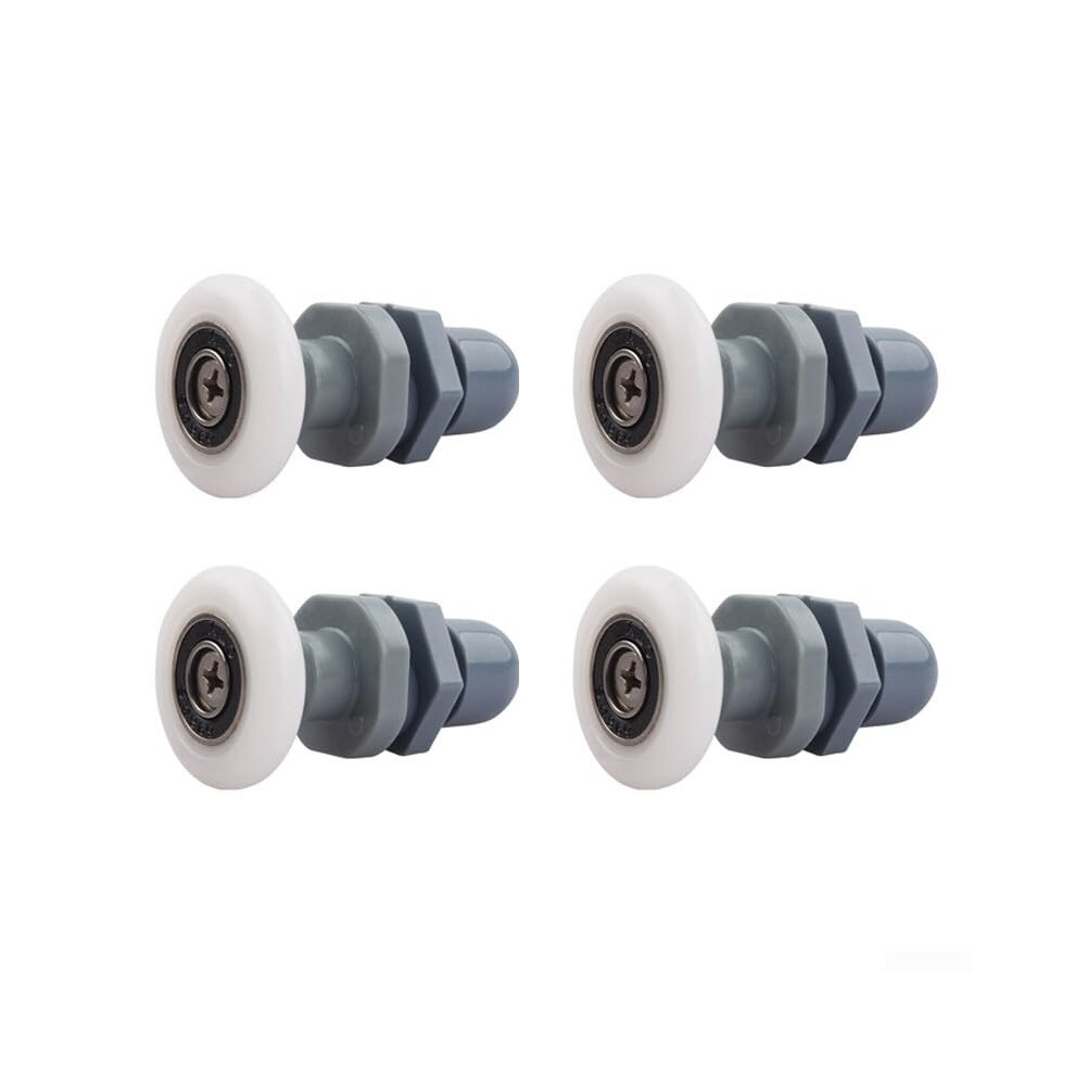 Shower Door Rollers Replacement 4Pack 1927Mm Diameter Wheels Pulleys For Shower Enclosures And Steam Cabins 29Mm 9347817514124