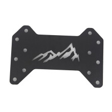 3Rd Brake Light Extension Mounting Bracket for Bronco 2021-2023 Spare Tire High Brake Light Extension Bracket