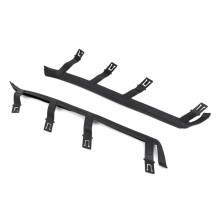 1 Paire de Support SupéRieur de Joint de Phare Avant Noir pour  X3 E83 2004-2010 63126939273 63126939274