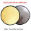 Photography Reflector 2-in-1 Gold Silver Foldable  Round Portable Suitable for Studio Diffuser 3