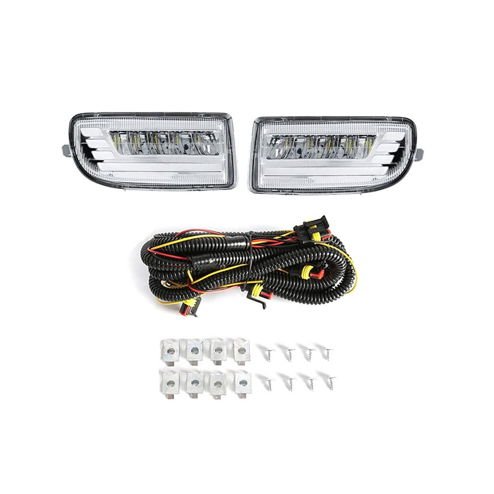 Led Fog S For Land 100 Lc100 Uzj100 Fzj10 1998-2008 Drl Turn Signal Daytime Driving Lamp Light 6033664283087