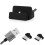 USBC Docking Station with Magnetic Connection, Fast Charging and Data Sync for Shift 6m Black 1