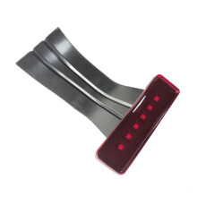 Tercera Luz de Freno de AutomóVil 68048581AA para   JK 2007-2018 LáMpara LED de SeñAl de Freno de Montaje Alto Trasero Rojo y Negro