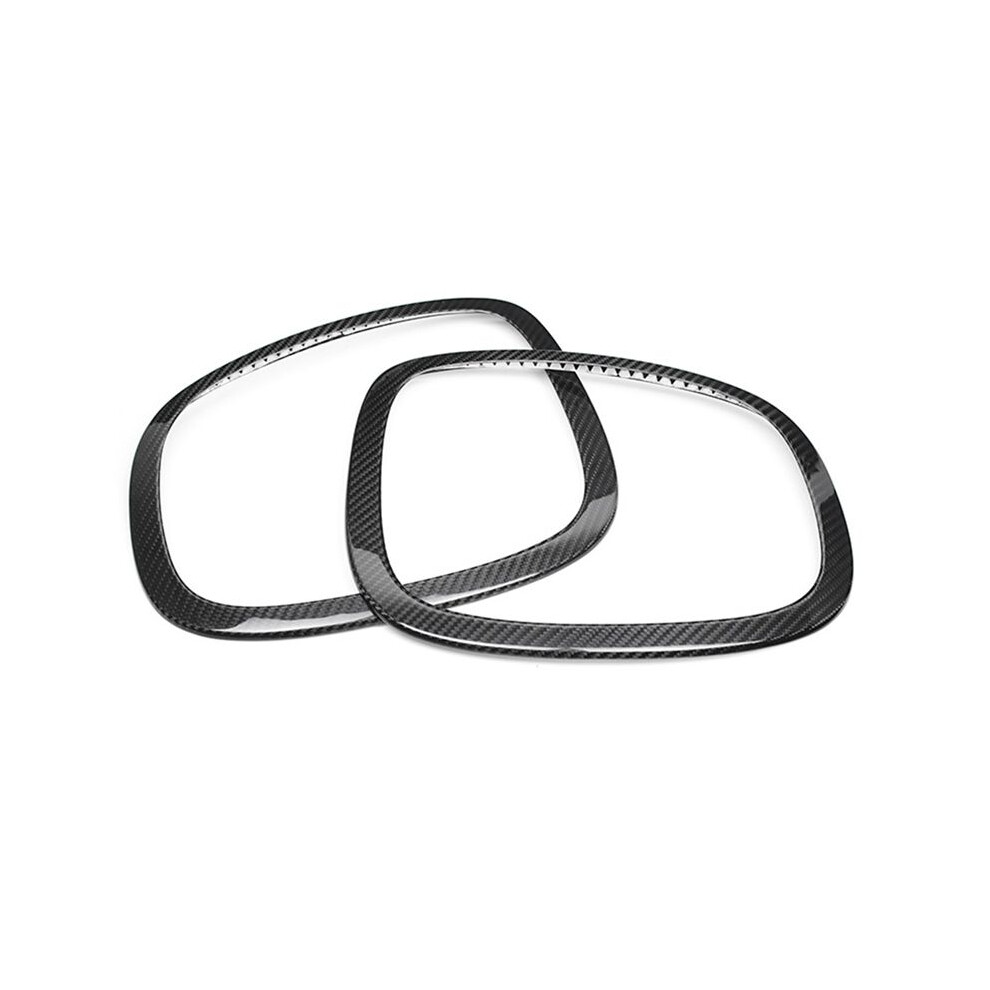 Carbon Fibre Car Headlight Ring Bezel Trim Cover Taillight Trim Cover For Cooper F55 F56 F57 2014-2020 Rear 6031804372240