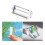4Pcs Clear Triangular Prism for Rainbow Lights Crystal Optical Prisms Glass Physics Teaching Refracted Light Spectrum 7