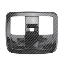 Car Carbon Fiber Indoor Reading Light Cover Roof Lamp Panel Frame for Raize A200A A210A 2020 -2021