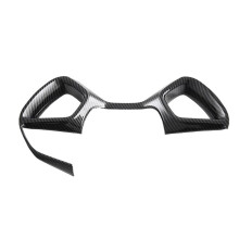 Stuurwielframe Decor Schakelaar Knop Cover Trim Decoratie Koolstofvezel Kleur voor  Seal /  ATTO 4