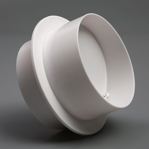 160mm Round HVAC Check Valve for Smooth Airflow Control and Backdraft Prevention 2