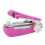 Portable Mini Manual Sewing Machine Purple Compact Handheld for Home Use 4