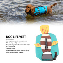 Schwimmweste für Hunde, Reflektorstreifen,