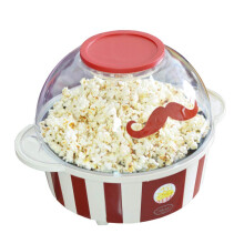 Popcorn Maker Mini Electric Hot Air Popcorn Popper for Home Kids Large Capacity Red