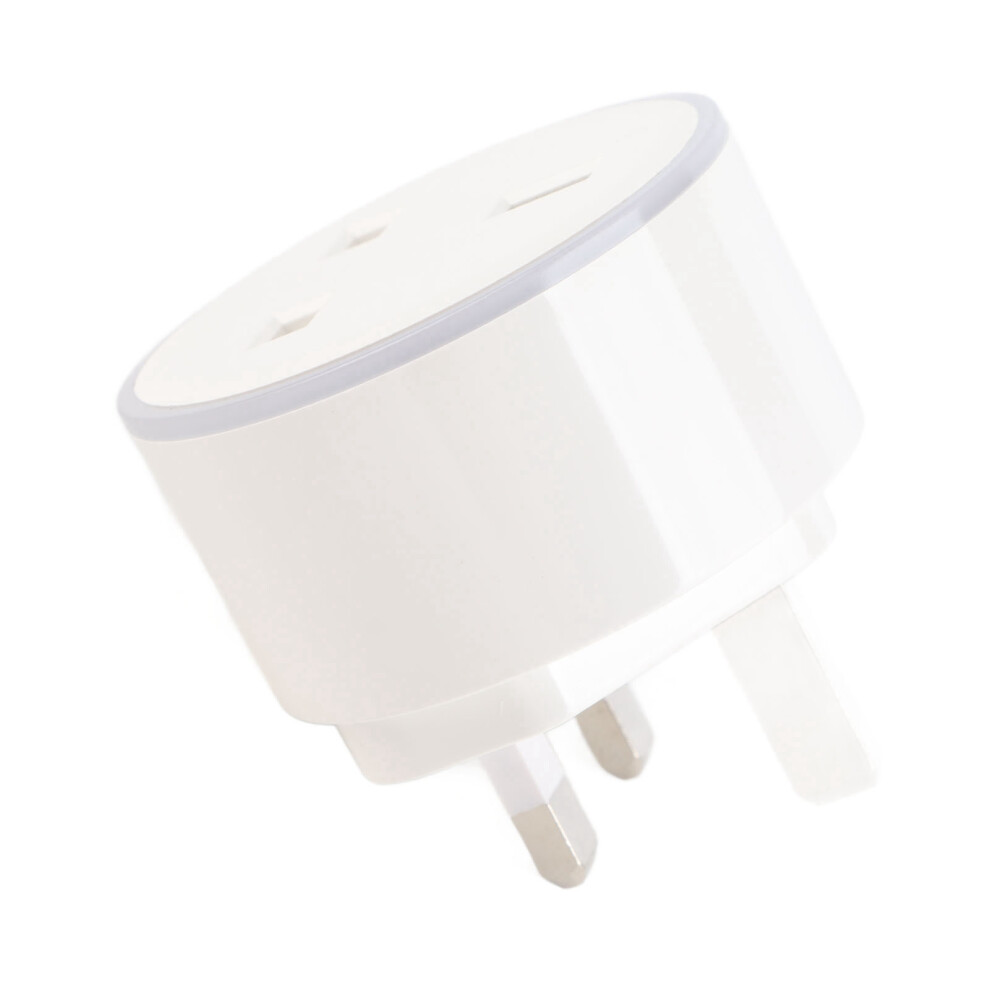 Wifi Rgb Dimming Smart Outlet Compact Miniature Socket With Phone App Control 4631375080883