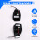 Steering Wheel Shift Paddles Assembly for  A4 B9 Multifunctional Steering Wheel with Paddle Replacement 7