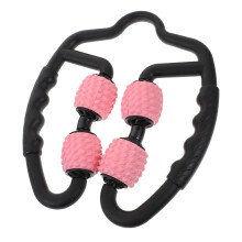Muscle Relaxer Foam Roller Massage Stick For Muscle Recovery And Soreness Relief, Legs And Arms, Pink Color