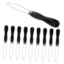 Button Helper Tool 10Pack With Plastic Handles for Seniors Snap Button Fastener and Zipper Pull Assist, Wedding Dresses
