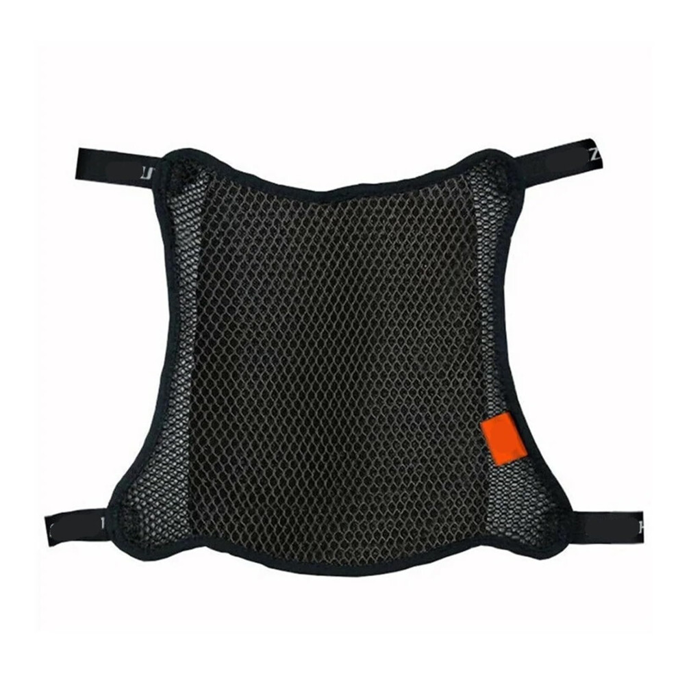 Motorcycle Seat Cover Breathable 3D Mesh Nonslip Cushion For Motorbike Fits Most Motorcycles Black 9382693105271