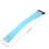 Adjustable Blue LED Running Armband with Flashing Modes, 24cm 3