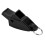Professional Referee Black Whistle with Lanyard Crisp Sound Durable 13