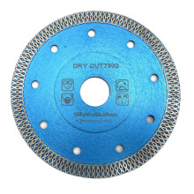 Diamond Cutting Disc 125 Mm Diameter Flex Disc For Tiles And Ceramics Light Blue