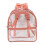 Waterproof PVC Clear Backpack, Heavy Duty See Through Bookbag with Get Through Security Feature, Ample Roomy Interior, Multiple Pockets for Organized 1