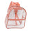 Waterproof PVC Clear Backpack, Heavy Duty See Through Bookbag with Get Through Security Feature, Ample Roomy Interior, Multiple Pockets for Organized 8
