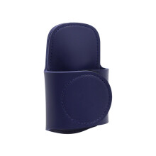 Leather Stethoscope Holder For Waist Belt Blue Leather Hip Holder, Fits ClipOn Stethoscopes For Physicians