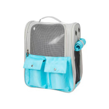 Pet Carrier Backpack For Cats And Small Dogs Lightweight Fabric Travel Bag Portable Small Animal Carrier