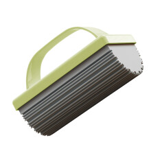 Small Handheld Sponge Mop with Ergonomic Grip for Quick Stain Removal and Enhanced Water Absorption Green